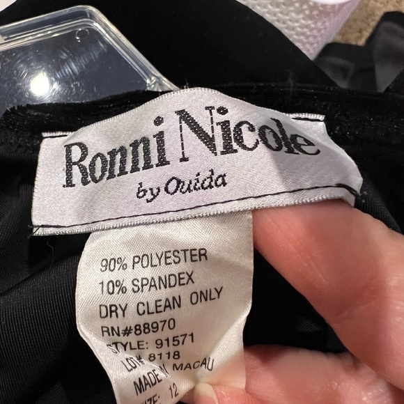 Vintage Velvet Ronni Nicole by Ouida Women’s Size 12 - Picture 5 of 5
